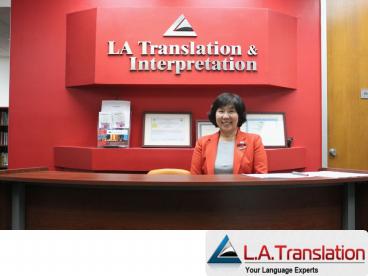 Korean translation services