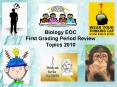 Biology EOC First Grading Period Review Topics 2010  PowerPoint PPT Presentation