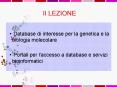 II LEZIONE PowerPoint PPT Presentation
