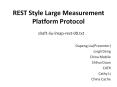 REST Style Large Measurement Platform Protocol PowerPoint PPT Presentation