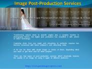 Post Production Services