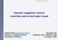 Internet congestion control: evolution and current open issues PowerPoint PPT Presentation