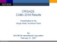 CRGAQS: CAMx 2018 Results PowerPoint PPT Presentation