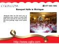 Banquet Halls in Michigan PowerPoint PPT Presentation