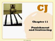 Punishment and Sentencing