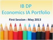 Introduction to IB Economics Internal Assessment