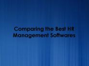 Comparing the Best HR Management Softwares