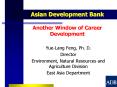 Asian Development Bank Another Window of Career Development PowerPoint PPT Presentation