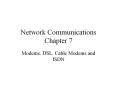 Network Communications Chapter 7 PowerPoint PPT Presentation