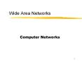 Wide Area Networks PowerPoint PPT Presentation