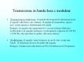 Trasmissione in banda base e modulata PowerPoint PPT Presentation