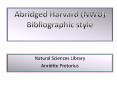Natural Sciences Library PowerPoint PPT Presentation