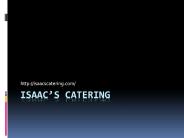 Isaac's Catering