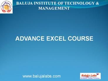 Advance Excel Course institute in Delhi, Advance DTP Course institute in janakpuri