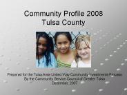 Community Profile 2008 Tulsa County