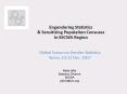 Global Forum on Gender Statistics Rome, 10-12 Dec. 2007 PowerPoint PPT Presentation