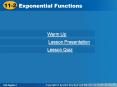 Exponential Functions PowerPoint PPT Presentation