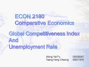 ECON 2180 Comparative Economic