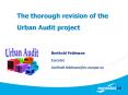 The thorough revision of the Urban Audit project PowerPoint PPT Presentation