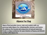 Alpaca Fur Rug