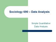 Sociology 690 
