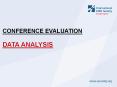 CONFERENCE EVALUATION DATA ANALYSIS PowerPoint PPT Presentation
