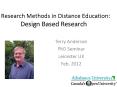 Research Methods in Distance Education: Design Based Research PowerPoint PPT Presentation