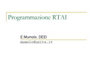 Programmazione RTAI