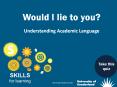 Would I lie to you? PowerPoint PPT Presentation