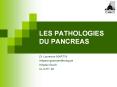 LES PATHOLOGIES DU PANCREAS PowerPoint PPT Presentation