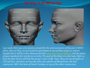 The Gluu in an NSTIC Pilot