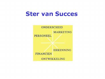 Ster van Succes