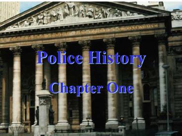 Police History