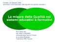La misura della Qualit PowerPoint PPT Presentation