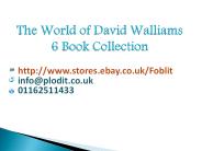 The World of David Walliams 6 Book Collection