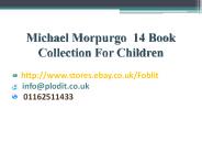 Michael Morpurgo  14 Book Collection For Children