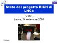 Stato del progetto RICH di LHCb PowerPoint PPT Presentation