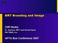 BRT Branding and Image PowerPoint PPT Presentation