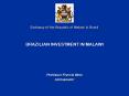 BRAZILIAN INVESTMENT IN MALAWI PowerPoint PPT Presentation