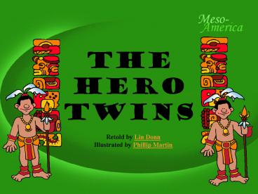The Hero Twins (ancient Maya myth)