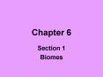 Biomes PowerPoint PPT Presentation