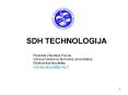 SDH TECHNOLOGIJA PowerPoint PPT Presentation