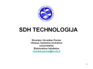 SDH TECHNOLOGIJA