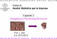 Capitolo 2 Sampling in Marketing Research PowerPoint PPT Presentation