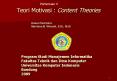 Teori Motivasi : Content Theories PowerPoint PPT Presentation