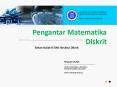 Pengantar Matematika Diskrit PowerPoint PPT Presentation