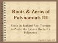 Roots PowerPoint PPT Presentation