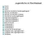 Jugendliche im Rechtsstaat