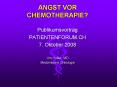 ANGST VOR CHEMOTHERAPIE? PowerPoint PPT Presentation