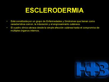 ESCLERODERMIA